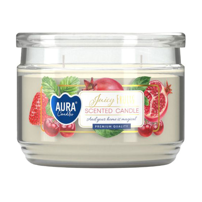 Ароматична свічка в банці Bispol Scented Candle Juicy Fruits, 280 г (snp106-448)